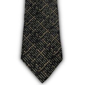 Vintage Metropolitan View Silk Tie